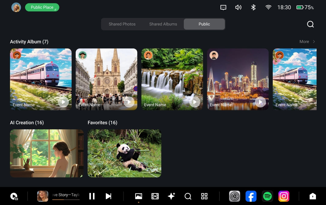 Event Albums for Family Moments