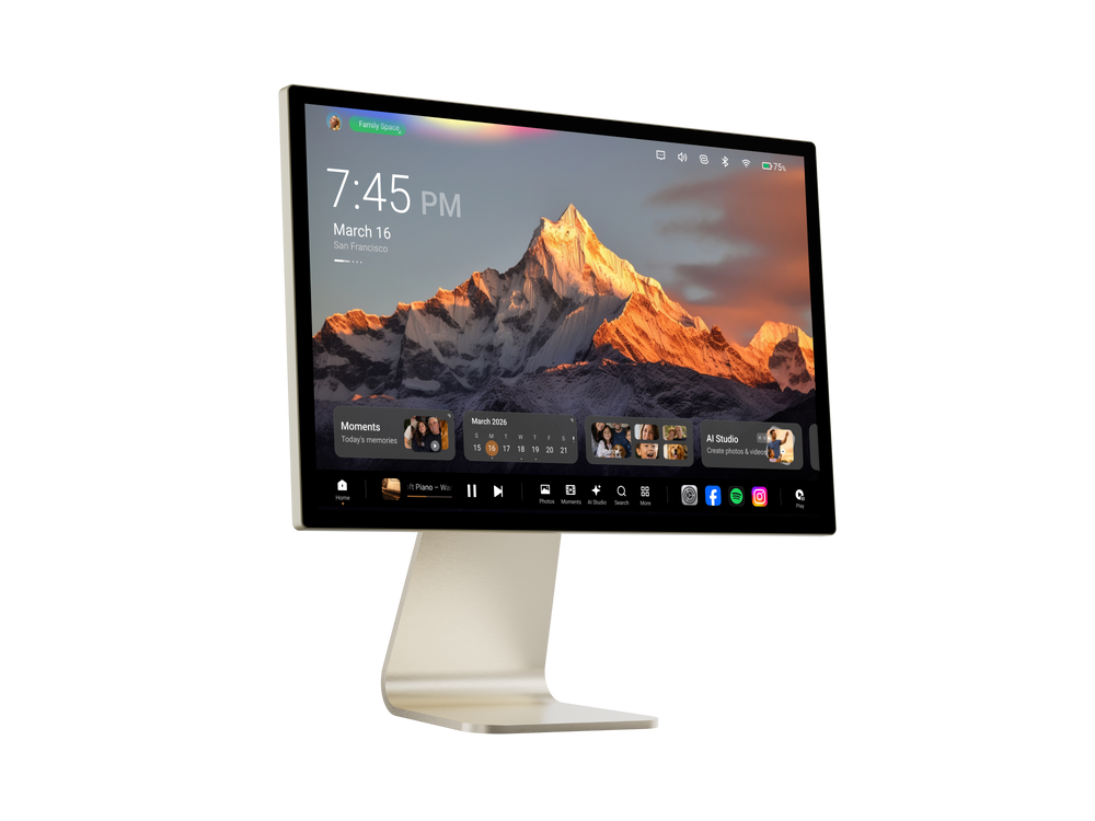 MEMKEE HOME– Private Photo Display with Local Storage & AI Memory Organization